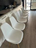 6 witte replica Eames stoelen, Huis en Inrichting, Stoelen, Ophalen, Zo goed als nieuw