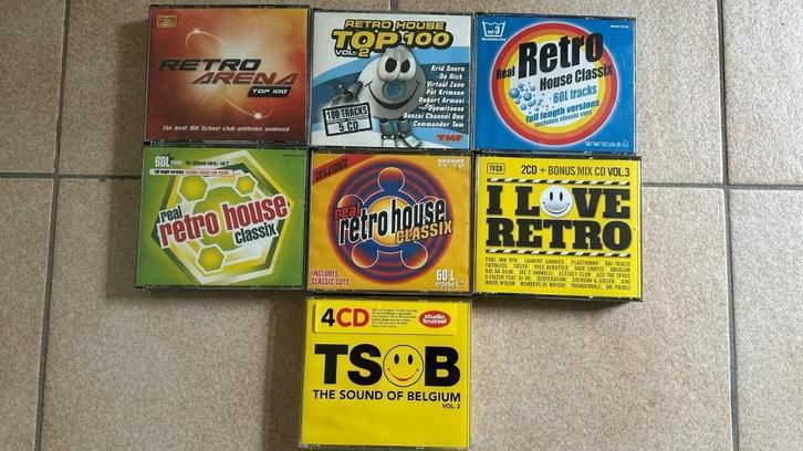 SUPER TOP pakket retro arena-retro house-TSOB, Cd's en Dvd's, Cd's | Dance en House, Zo goed als nieuw, Techno of Trance, Ophalen of Verzenden