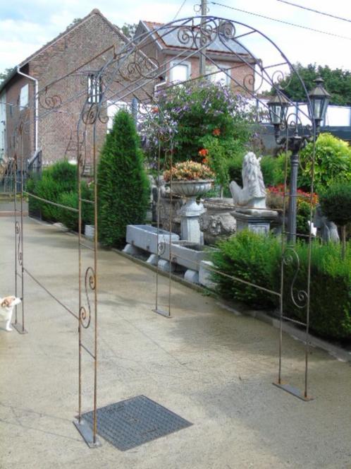 tuintunnel, smeedijzer, massieve bar, boog of boog, Tuin en Terras, Tuinmeubel-accessoires, Nieuw, Ophalen