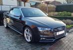 Audi S5 Cabrio V6 3L TFSI, Auto's, Audi, Automaat, Euro 5, Zwart, Cabriolet
