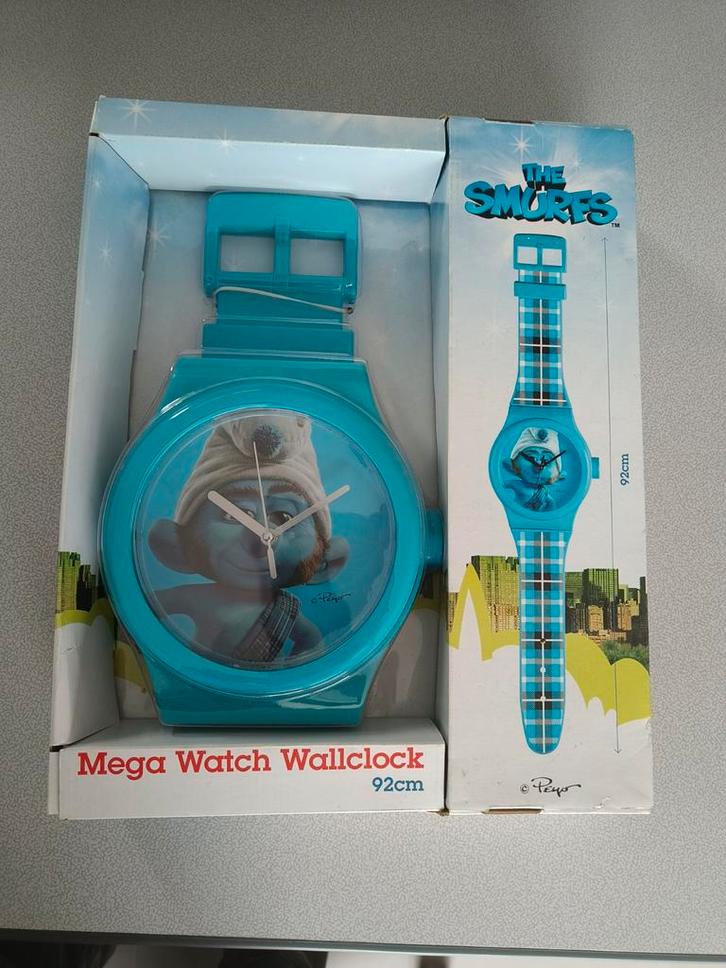 Montre Mega, Collections, Schtroumpfs, Neuf, Enlèvement ou Envoi