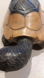Afrikaans houtsnijwerk schildpad, Enlèvement, Comme neuf