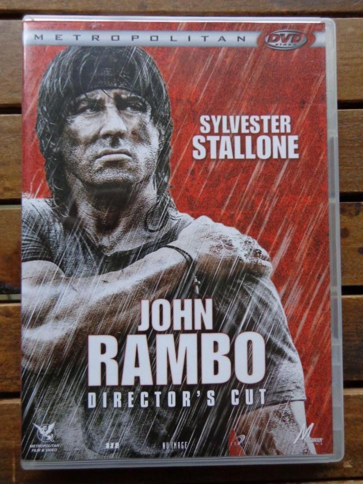 )))  John Rambo  //  Sylvester Stallone  (((, Cd's en Dvd's, Dvd's | Actie, Zo goed als nieuw, Actie, Vanaf 12 jaar, Ophalen of Verzenden