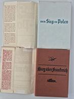 2 Duitse boeken veldslag Frankrijk en Polen, Ophalen of Verzenden, Landmacht, Boek of Tijdschrift