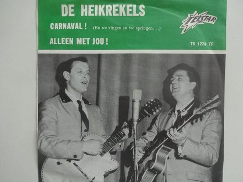 De Heikrekels - Carnaval / Alleen met jou (1966), Cd's en Dvd's, Vinyl Singles, Single, Nederlandstalig, Ophalen of Verzenden