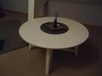 mooie ronde salontafel, Minder dan 50 cm, Rond, Ophalen of Verzenden, Zo goed als nieuw