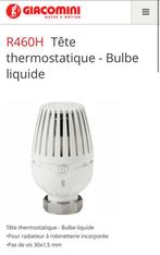 Vanne thermostatique (Giacomini) R460H & R470H, Radiateur, Neuf