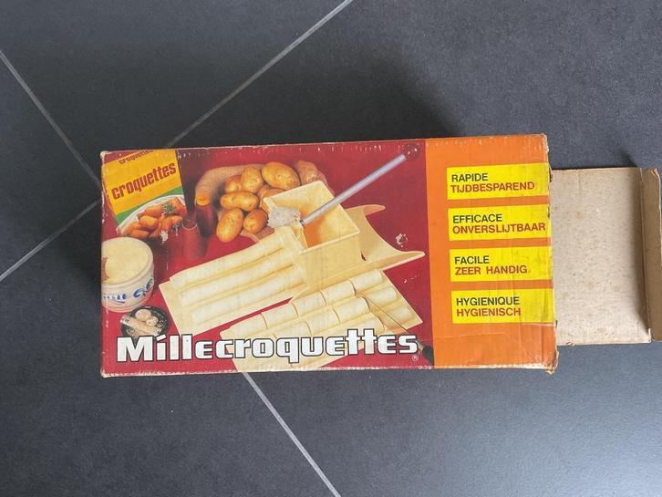 Krokettenmachine Millecroquettes, Huis en Inrichting, Keuken | Keukenbenodigdheden, Zo goed als nieuw, Ophalen of Verzenden