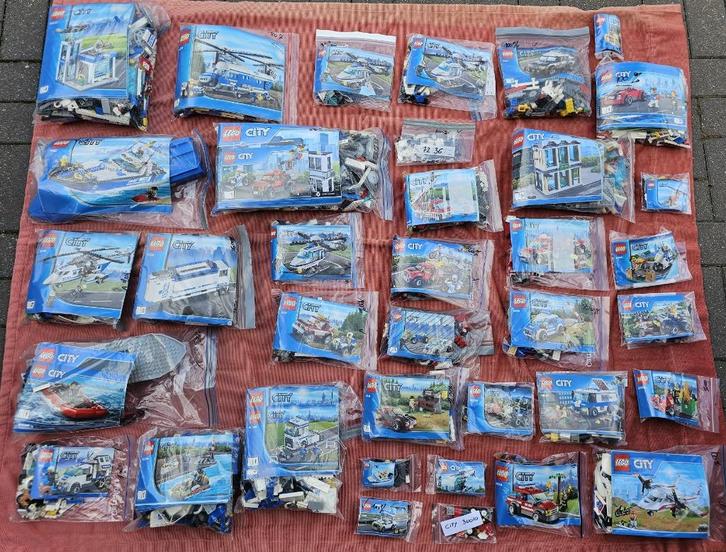 78 setjes LEGO City, Kinderen en Baby's, Speelgoed | Duplo en Lego, Zo goed als nieuw, Lego, Complete set, Ophalen