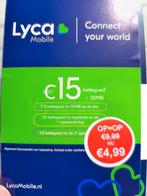 NL-Lyca Prepaid Simkaart (5 euro + 50mb) actief. (Bulk), Télécoms, Cartes prépayées & Cartes SIM, Enlèvement ou Envoi, Neuf, Autres fournisseurs