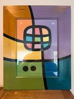 Mohamed zouari nr 26/100 schilderij 46 x 56 cm, Antiek en Kunst, Ophalen of Verzenden