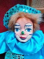 Clown pop, porseleinen hoofdje., Antiek en Kunst, Ophalen