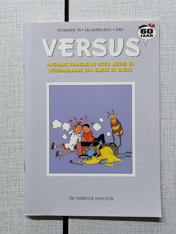 Vandersteen Suske en Wiske - Fanblad Versus 70 (2005), Verzamelen, Stripfiguren, Zo goed als nieuw, Boek of Spel, Suske en Wiske