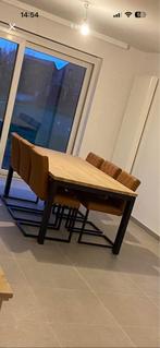 Table en chêne, Maison & Meubles, 150 à 200 cm, Cinq personnes ou plus, Comme neuf, Enlèvement