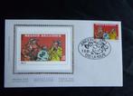 Année 1995 : FDC 2619 soie - Sammy de Cauvin - Obli. La hulp, Ophalen of Verzenden