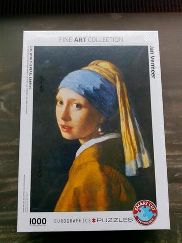 Puzzel meisje parel art collection beschikbaar voor biedingen