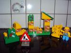 Duplo, "bob de bouwer" met gele betonmolen, Ophalen, Duplo