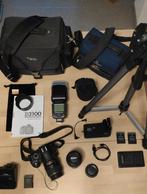Nikon D3100 avec accessoires., Comme neuf, 14 Mégapixel, Enlèvement, Nikon