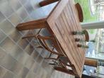 Teak tafel, Huis en Inrichting, Tafels | Eettafels, Ophalen, Gebruikt, Teakhout, 50 tot 100 cm