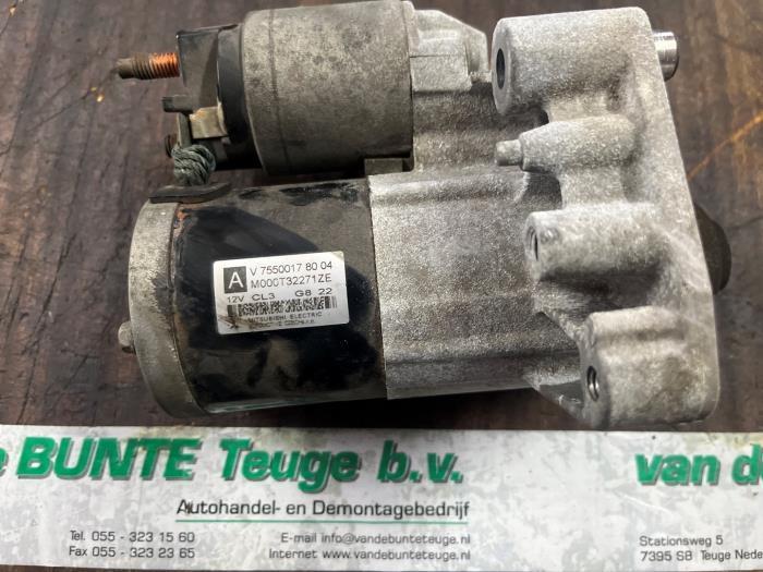 Startmotor van een Peugeot 207, Auto-onderdelen, Motor en Toebehoren, Peugeot, Gebruikt, 3 maanden garantie, Ophalen of Verzenden