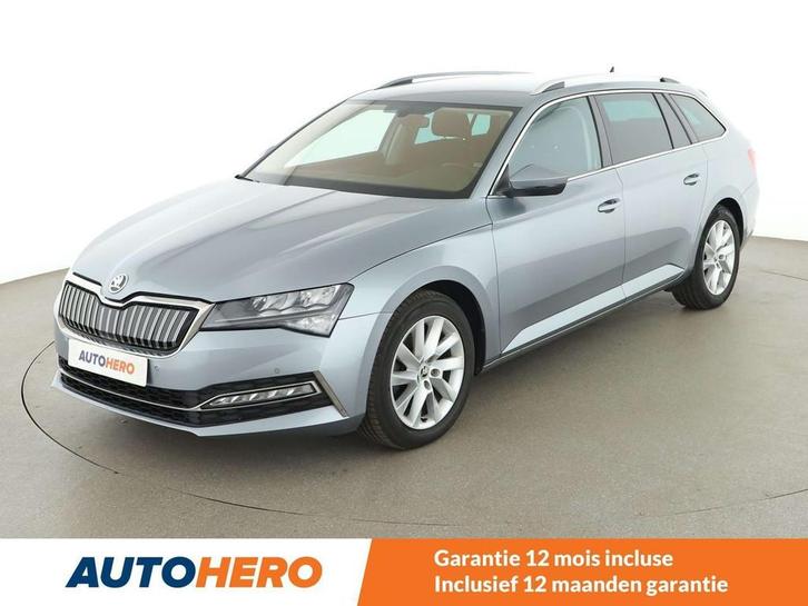 Skoda Superb 1.4 Plug-in Hybrid Ambition iV (bj 2021), Auto's, Skoda, Te koop, Superb, ABS, Achteruitrijcamera, Airbags, Airconditioning