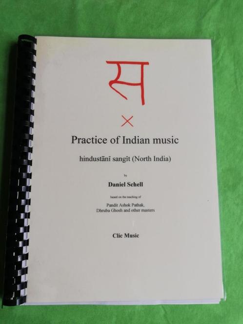 Practice of Indian music - Hindustani sangit (North India), Boeken, Muziek, Zo goed als nieuw, Artiest, Ophalen of Verzenden