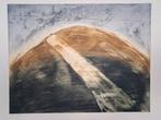 BECKING Horst "Ohne Titel" 1980 kleurets en aquatint, Antiek en Kunst, Ophalen of Verzenden