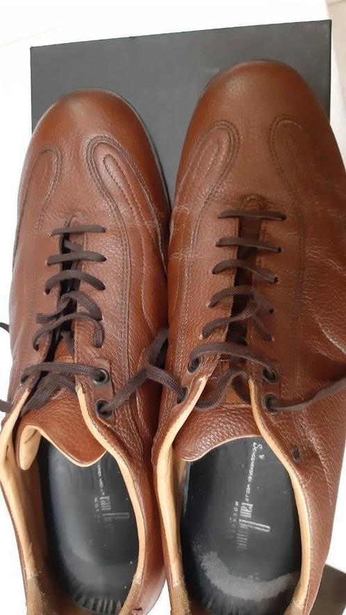 Comfortabele prachtige nette Floris Van Bommel cognac 44, Kleding | Heren, Schoenen, Zo goed als nieuw, Veterschoenen, Bruin, Ophalen of Verzenden