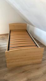 Eenpersoonsbed + lattenbodem, Huis en Inrichting, Slaapkamer | Bedden, Ophalen, Gebruikt, Eenpersoons