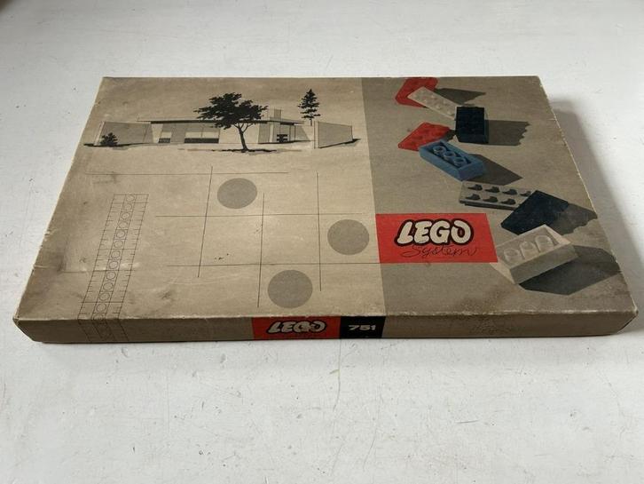 Lego Architecture - Building Starter Set - 751 (1962), Kinderen en Baby's, Speelgoed | Duplo en Lego, Gebruikt, Lego, Losse stenen