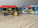 playmobil circus aanhangwagen met clowns nummer 3477 + doos, Complete set, Zo goed als nieuw, Ophalen