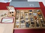 Lot 40tal manchetknopen, Bijoux, Sacs & Beauté, Boutons de manchette, Enlèvement ou Envoi, Utilisé, Autres matériaux