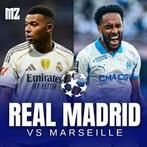 Real Madrid vs O.M CL te koop, Tickets en Kaartjes, Sport | Voetbal, Overige typen, Twee personen, September