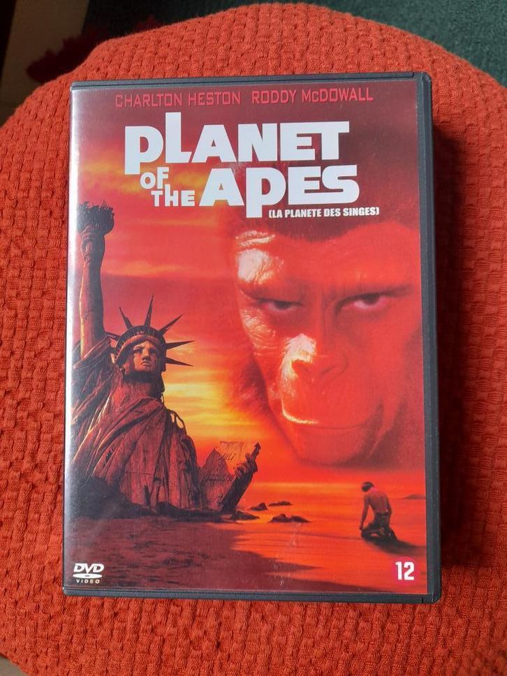 Lot de 2 films sur DVD : La Planète des Singes, Cd's en Dvd's, Dvd's | Science Fiction en Fantasy, Zo goed als nieuw, Science Fiction