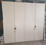 garde-robes blanche de 2 m sur une hauteur de 1,97 m, Maison & Meubles, Enlèvement ou Envoi, Utilisé