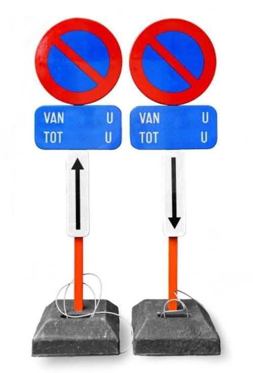 Parkeerborden te huur in Gent, Doe-het-zelf en Bouw, Overige Doe-Het-Zelf en Bouw, Zo goed als nieuw, Ophalen