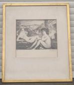 2 lithographie hors commerce signe paul delvaux, Antiek en Kunst, Ophalen of Verzenden