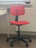 Kids bureaustoel, Huis en Inrichting, Ophalen, Gebruikt, Rood, Bureaustoel