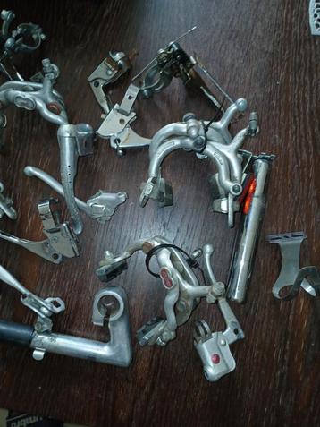 Set van meerdere stuks vintage racefiets  beschikbaar voor biedingen