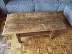 Massief houten salontafel, Gebruikt, Ophalen