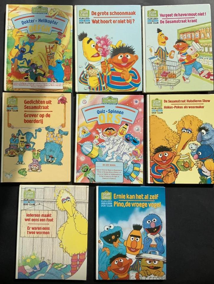 GERESERVEERD Sesamstraat Lekturama  8 boekjes in nieuwstaat, Boeken, Kinderboeken | Kleuters, Nieuw, Non-fictie, Jongen of Meisje