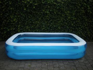 Evora opblaaszwembad ca. 160 x 240 cm met afdekcover beschikbaar voor biedingen
