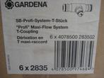 Système Gardena SB- Profi - Pièce en T type 2835 19 mm/34, Enlèvement ou Envoi, Neuf, Raccords tuyau d'arrosage