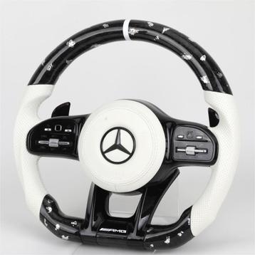 Mercedes stuur forged carbon AMG wit beschikbaar voor biedingen
