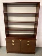 Vintage Midcentury boekenkast, Huis en Inrichting, Kasten | Boekenkasten, Ophalen, Zo goed als nieuw