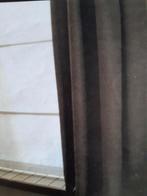 Rideau avec doublure - gris souris - largeur du rail 1 m24, Comme neuf, Enlèvement ou Envoi
