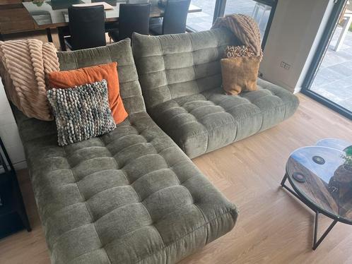 Moderne design zetel uit 2 delen - nieuwstaat, Huis en Inrichting, Zetels | Zetels en Chaises Longues, Nieuw, Driepersoons, 250 tot 300 cm