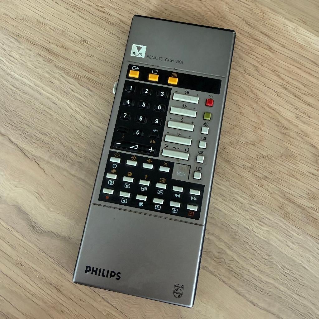 Philips 5336 afstandsbediening vintage, Audio, Tv en Foto, Afstandsbedieningen, Ophalen of Verzenden, Gebruikt