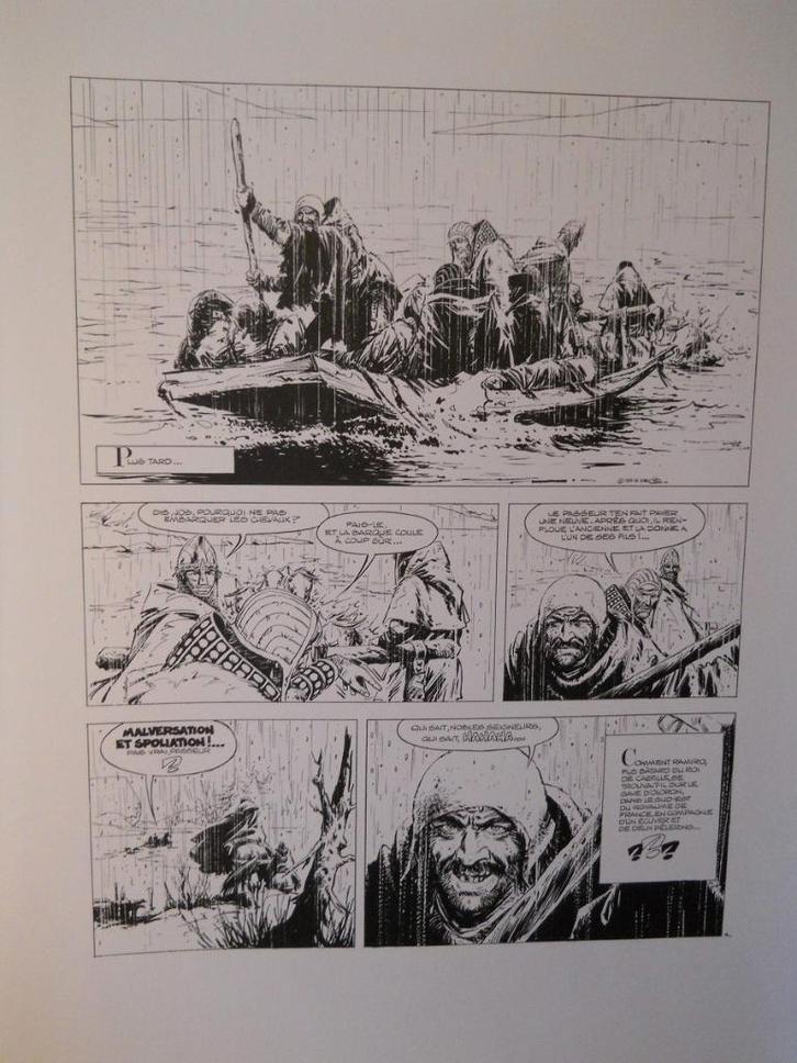 Reproducties stripplaten / reproductions planche BD W. Vance, Livres, BD, Neuf, Une BD, Enlèvement