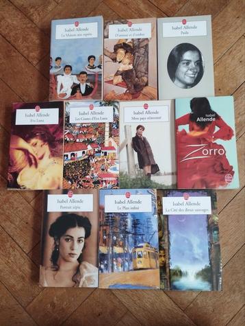 10 romans d'Isabel Allende 
